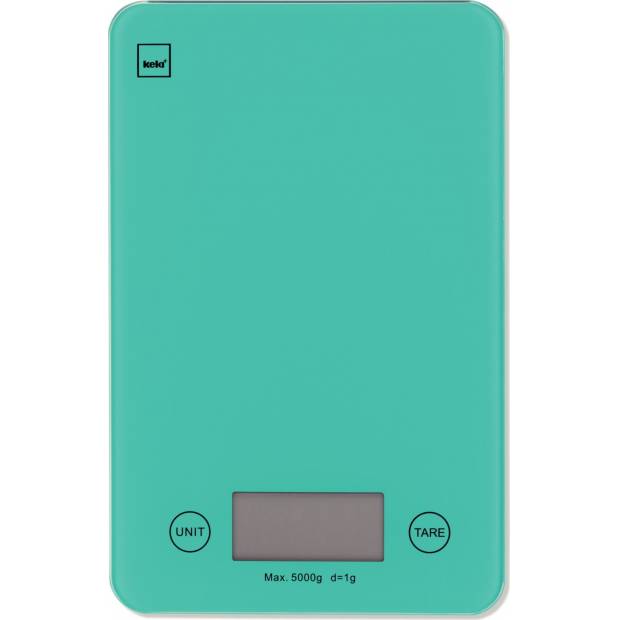 Digitální kuchyňská váha Pinta tyrkysová do 5kg KL-15728